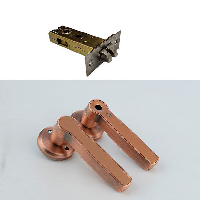 Indoor zinc alloy fingerprint handle lock 55298153056