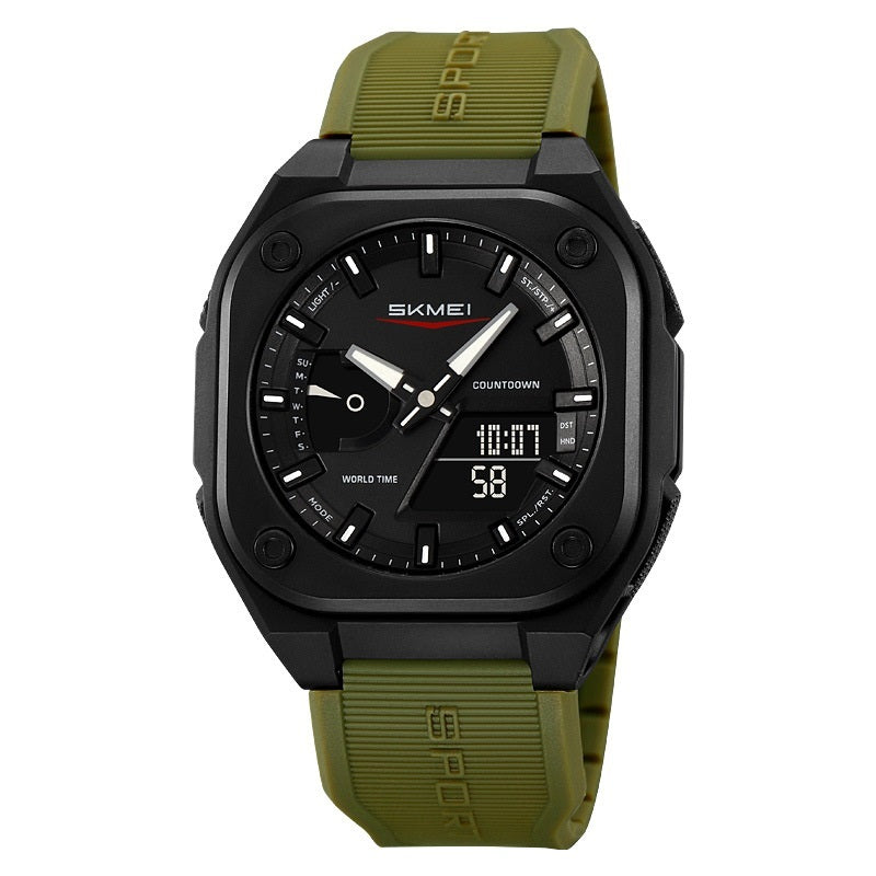 Double Inserts Luminous Waterproof Multifunctional Electronic Watch Outdoor 5599fb47-92d6-4232-83dd-5fbd67123976