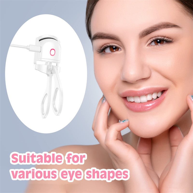 Heated Eyelash Curler Electric Temperature Control Mini Eyelash Curler Electric Portable Charging 56362fa8-e827-4c81-ae41-c2d1db874939