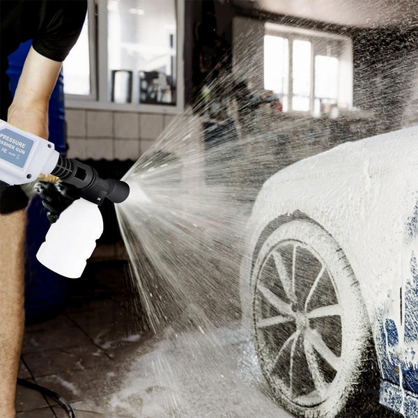Car Pressure Washer Water Cordless High Power Jet Wash Cleaner Portable 2Battery 56838396-7912-4f55-b246-06e2b2f1c3c3