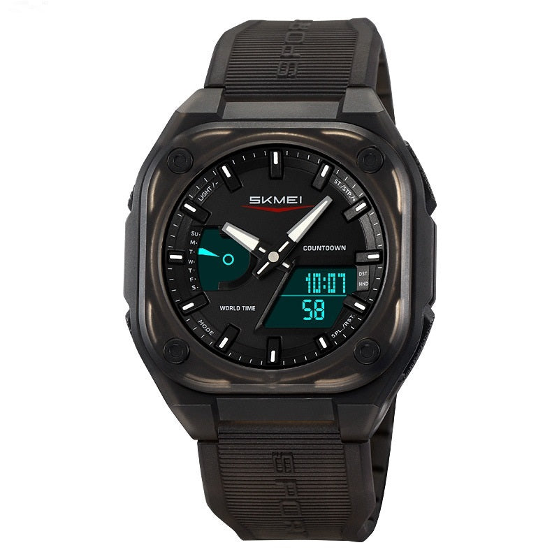 Double Inserts Luminous Waterproof Multifunctional Electronic Watch Outdoor 577c05c8-158b-4180-9861-bbcf30edb755