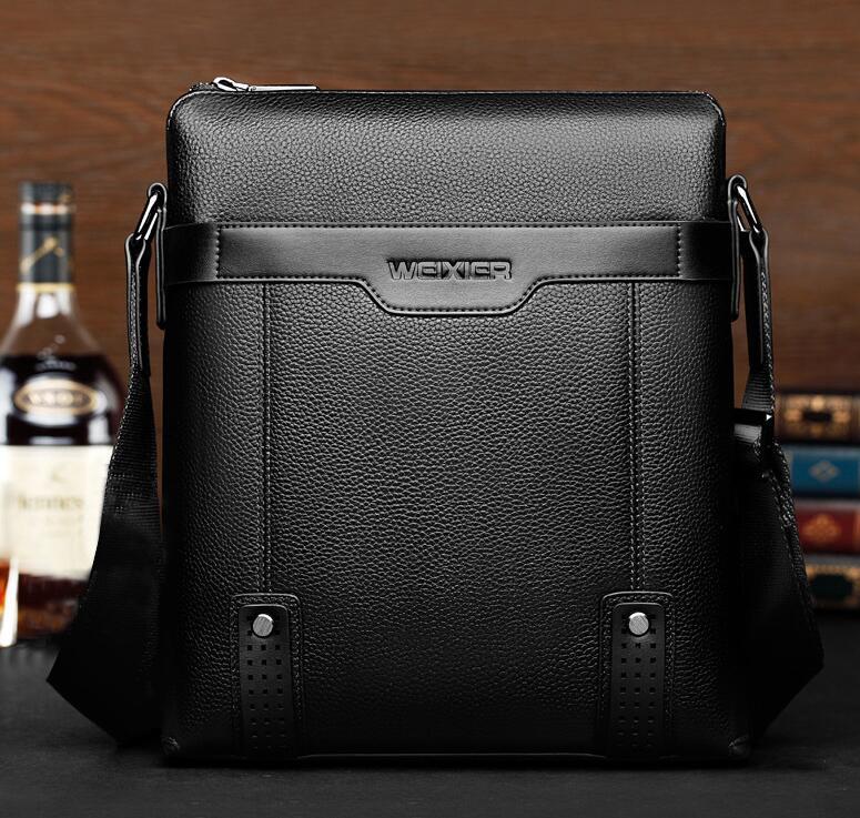 Fashion PU Leather Men Messenger Bags 58260744012243