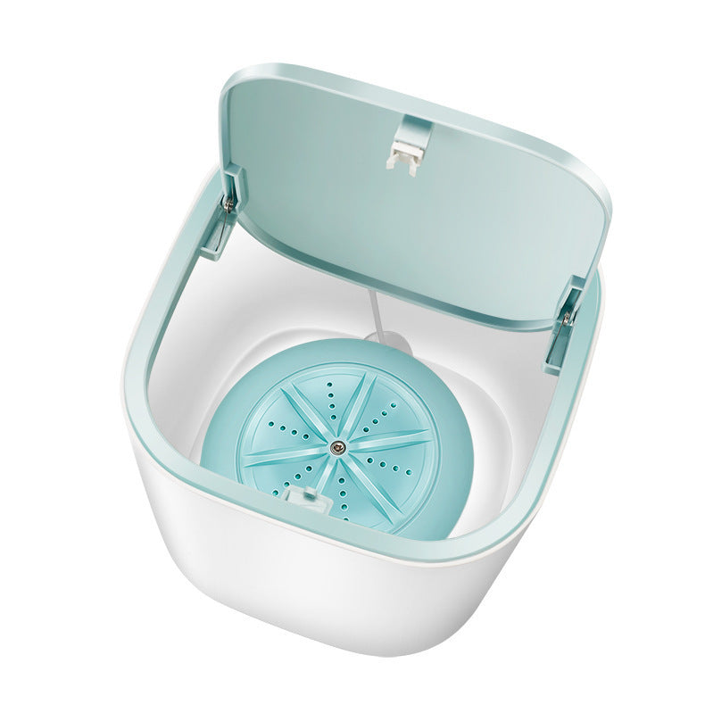 Household Small Laundry Bucket Mini Turbo Table Washing Machine Student Dormitory Underwear Socks Washer 585e73cf-2d21-4f63-8c7b-36bf35e2aec5