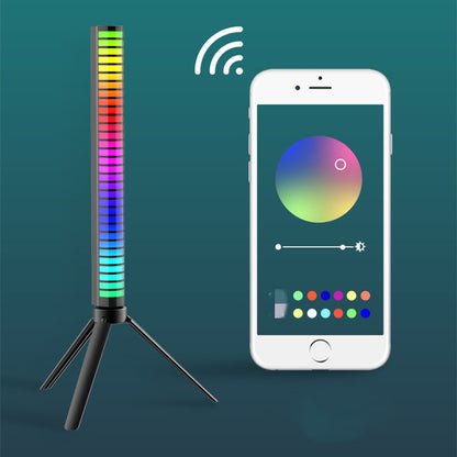 New Car Sound Control Light RGB Voice-Activated Music Rhythm Ambient Light With 32 LED 18 Colors Car Home Decoration Lamp - NOMAN STORE LLC