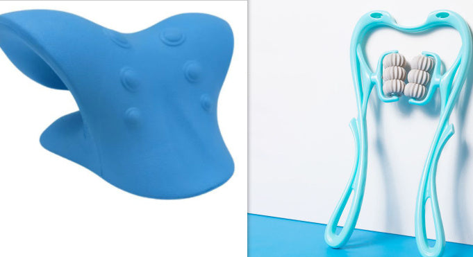 Multifunctional Manual Six-wheel Neck Massager Massage Relieve Roller Massage Tool 5933aa80-de23-4abc-a8d3-68679748cada