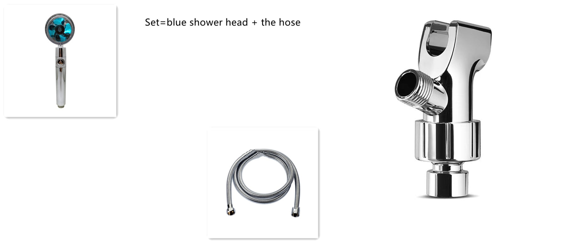 Shower Head Water Saving Flow 360 Degrees Rotating With Small Fan ABS Rain High Pressure Spray Nozzle Bathroom Accessories 5936b52f-cb27-46fc-982e-c40da533e73f