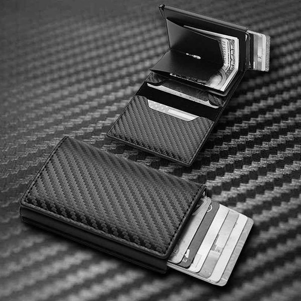 Credit Card Holder Smart Minimalist Wallet Pocket Men Women Slim Cardholder Bank Secure Creditcard Case 59d487c3-5ee2-44db-94e9-fa98f7f231d4