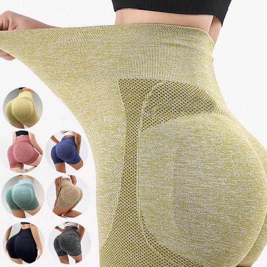 Fitness Yoga Shorts Pants Butt Lifting Seamless Leggings Women Gym - NOMAN STORE LLC