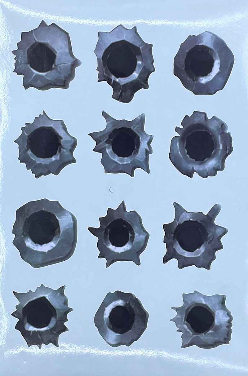 Simulation Bullet Hole Car Sticker, Car Bullet Hole Crack Car Sticker 5cbc1c65-e2fd-43bb-97dc-2326b1081585