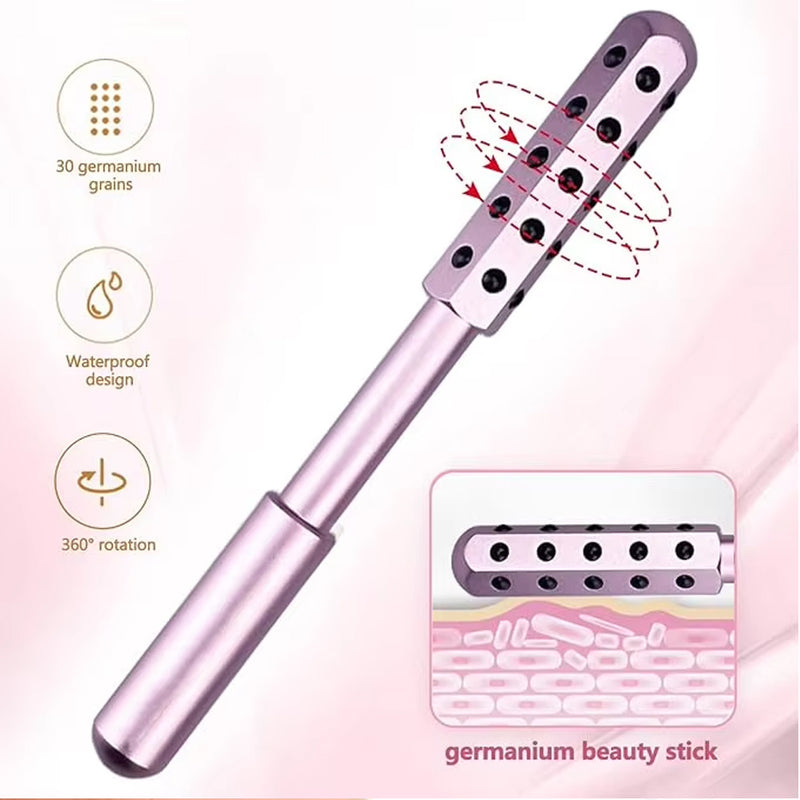 30 Germanium Beauty Stick Massage Beauty Stick Facial Roller Face Lift Bar Anti Wrinkle Facial Massager Skin Care Tool Derma Rolling Face Massage Roller Wand 5cc6993e-f7cd-4d43-821c-ec5b0f964b2b