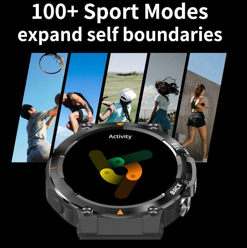 MAX18 Men Smartwatch AMOLED1.43inch Big Screen BT Calls Gesture Control AI Voice Sports Smart Watch Men 5e33ab9e-d816-4e82-81e7-847cb11d8bd9