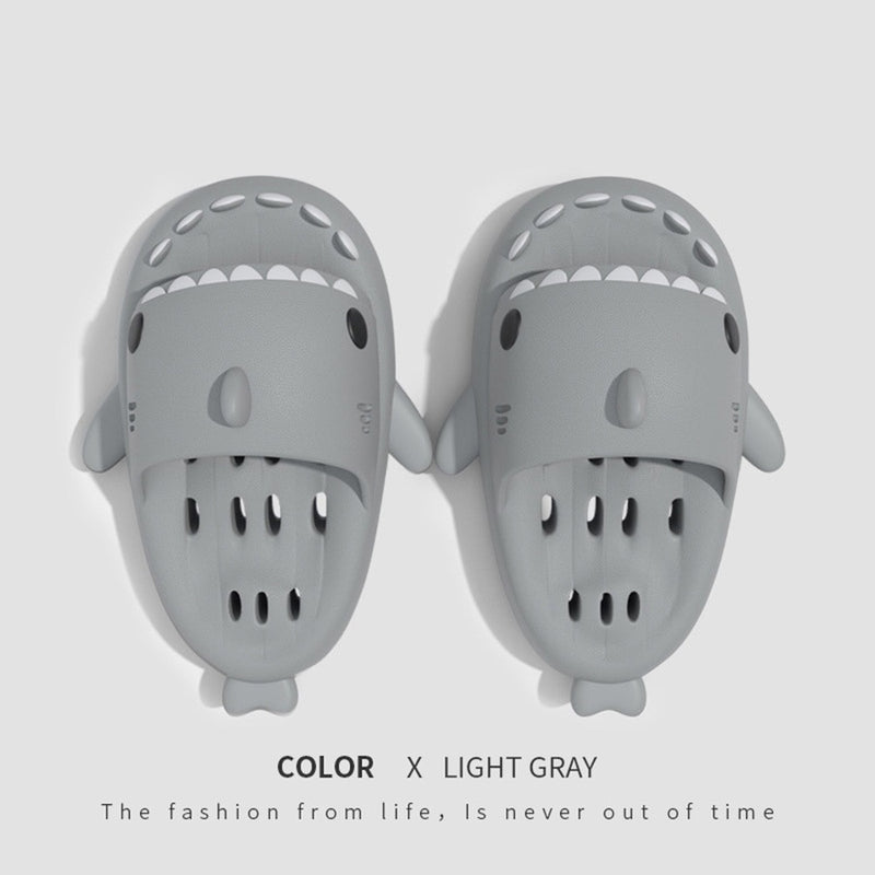 Shark Slippers With Drain Holes Shower Shoes For Women Quick Drying Eva Pool Shark Slides Beach Sandals With Drain Holes 5e7fcf4a-71ba-4b15-bd69-0fb7cf73e96c