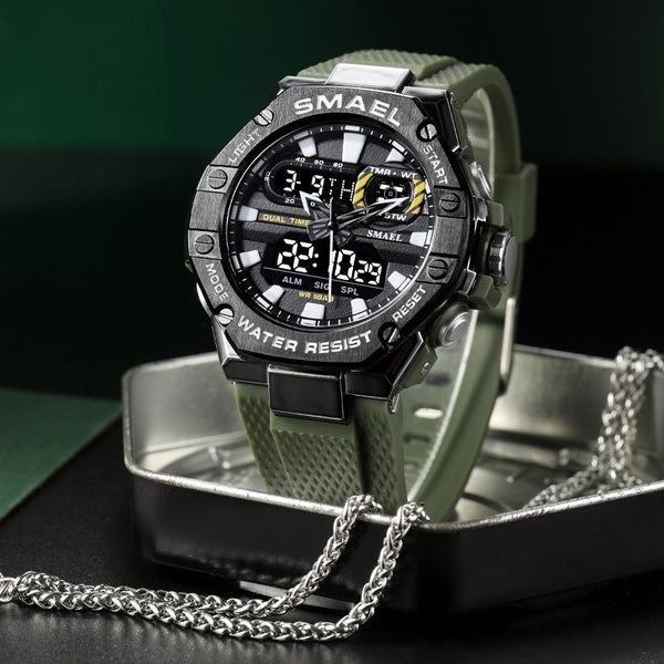 Digital Alloy Electronic Watch Men 5fe1d50c-cca1-48a0-b0e6-77b24ac945ee