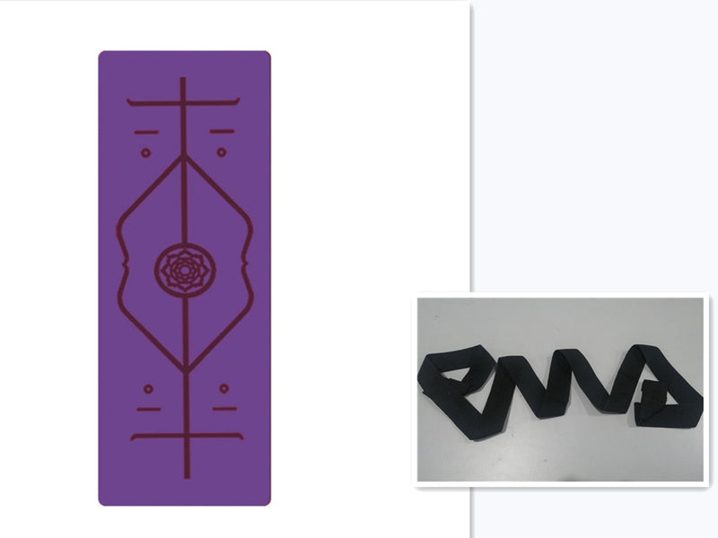 Non Slip TPE Yoga Mat Position Line Beginner 6069e6e9-e209-4921-ae6e-af5776cb28cc