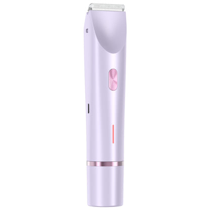 2 In 1 Hair Remover Women's Double Head Shaver Private Pubic Hair Trimmer Electric Razor Wet Dry Electric Body Hair - NOMAN STORE LLC