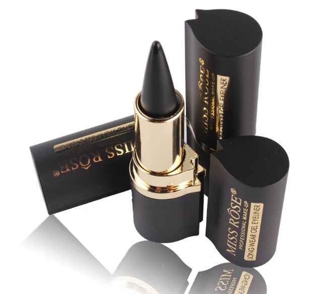Waterproof Black Eyeliner Liquid Eye Liner Pen Pencil Gel Beauty Makeup Cosmetic Eyelashes Waterproof Eye Liner Makeup Tool 6154966362388