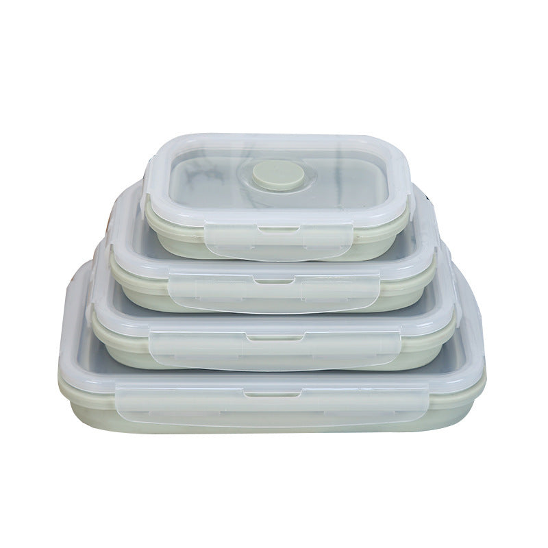 Silicone lunch box - NOMAN STORE LLC