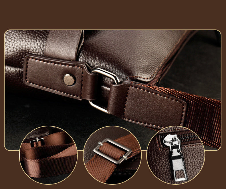 Fashion PU Leather Men Messenger Bags 6264403544192