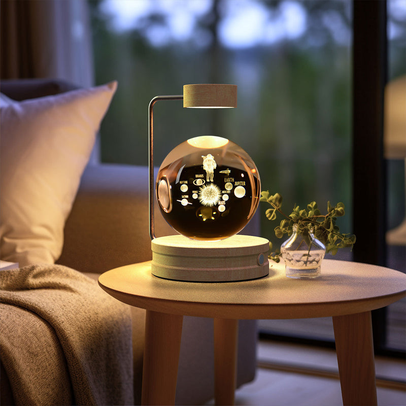 Crystal Ball Cosmic Dinosaur Indoor Night Light USB Power Warm Bedside Light Birthday Gift Night Lamp 6328bf28-fdd6-466e-b1f8-3be0c600cbbe