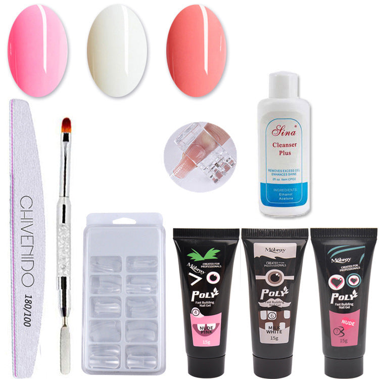 Nail Art Solid Extension Glue Set - NOMAN STORE LLC
