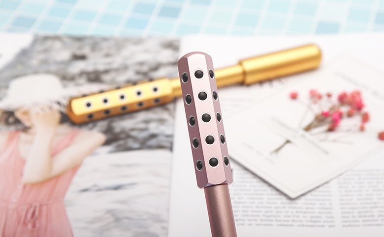 30 Germanium Beauty Stick Massage Beauty Stick Facial Roller Face Lift Bar Anti Wrinkle Facial Massager Skin Care Tool Derma Rolling Face Massage Roller Wand 6510792888328