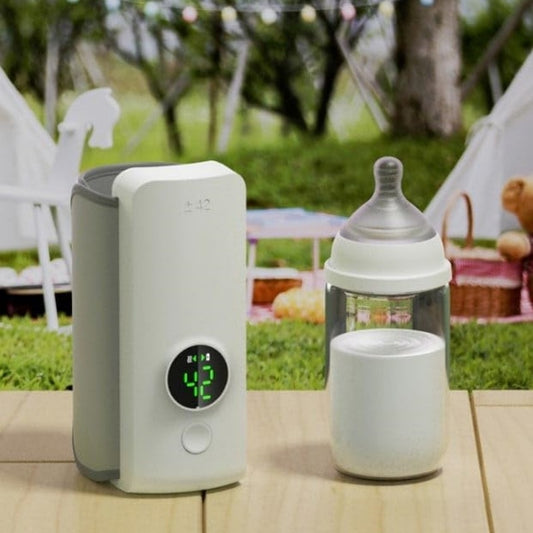 Portable Wireless Rechargeable Baby Bottle Warmer USB Charging And Heating Bag Portable Constant Temperature Milk Warmer Universal Bottle Insulation Sleeve - NOMAN STORE LLC
