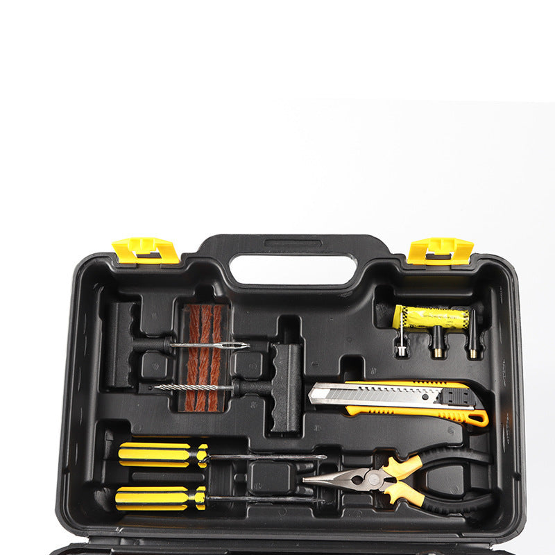 Multifunctional Tire Electric Car Tire Repair kit Tool Box 6713988044202