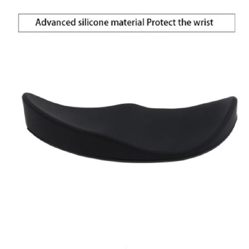 Ergonomic Mouse Wrist Rest Mouse Pads Silicon Gel Non-Slip Streamline Wrist Rest Support Mat Computer Mouse Pad For Office Gaming PC Accessories 674d2ade-c5c5-457b-83af-80c2598577da