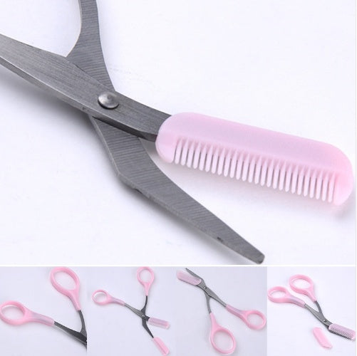 Beauty tools eyebrow scissors with eyebrow comb 69451250587