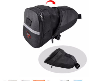 Bicycle Bag Mountain Bike Tail Bag Back Bag Bicycle Saddle Bag Bicycle Seat Cushion Bag - NOMAN STORE LLC