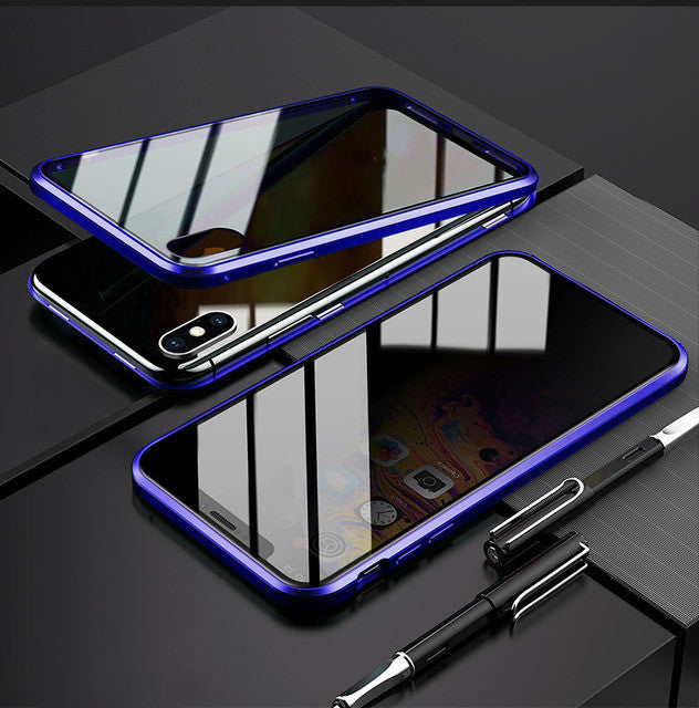 Phone Case Anti-peep Magnetic Protective Shell Magnetic Privacy Glass Case For Phone 6f6e8bfb-49bf-4816-8bda-c43628dc61d2