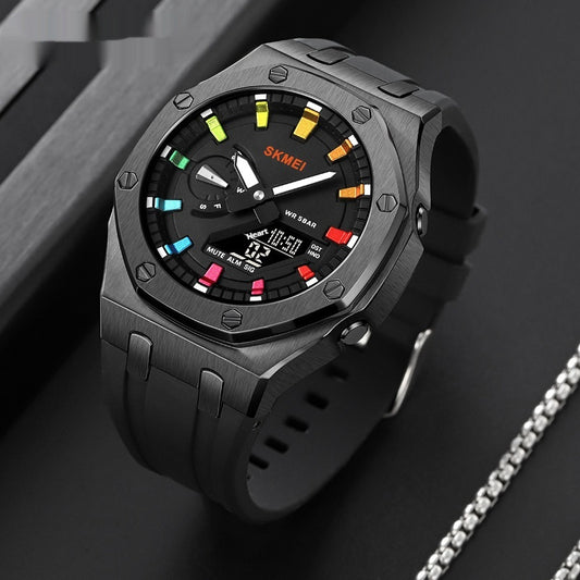 Multifunctional Sports Waterproof Luminous Electronic Watch - NOMAN STORE LLC