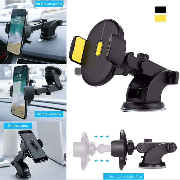 Car Phone Holder Long Rod Telescopic Car Dashboard Suction Cup Type 711d9b34-89c7-485e-a9af-b9f3ee1dc681