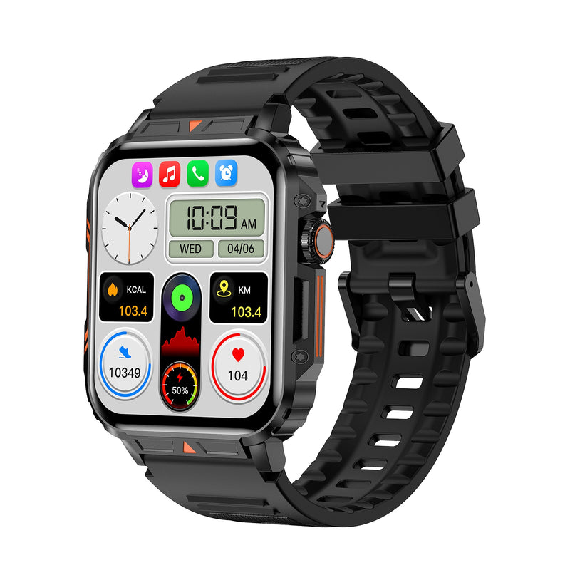 L81 Outdoor Sports Square Smartwatch Answer Call Big Battery Fitness Tracker Waterproof Smartwatch Men For IOS Android 715475f2-9087-43ee-a1d1-f8ce1f5c54bb