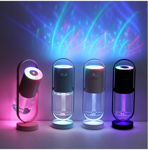Magic Shadow USB Air Humidifier For Home With Projection Night Lights Ultrasonic Car Mist Maker Mini Office Air Purifier 7180500628249