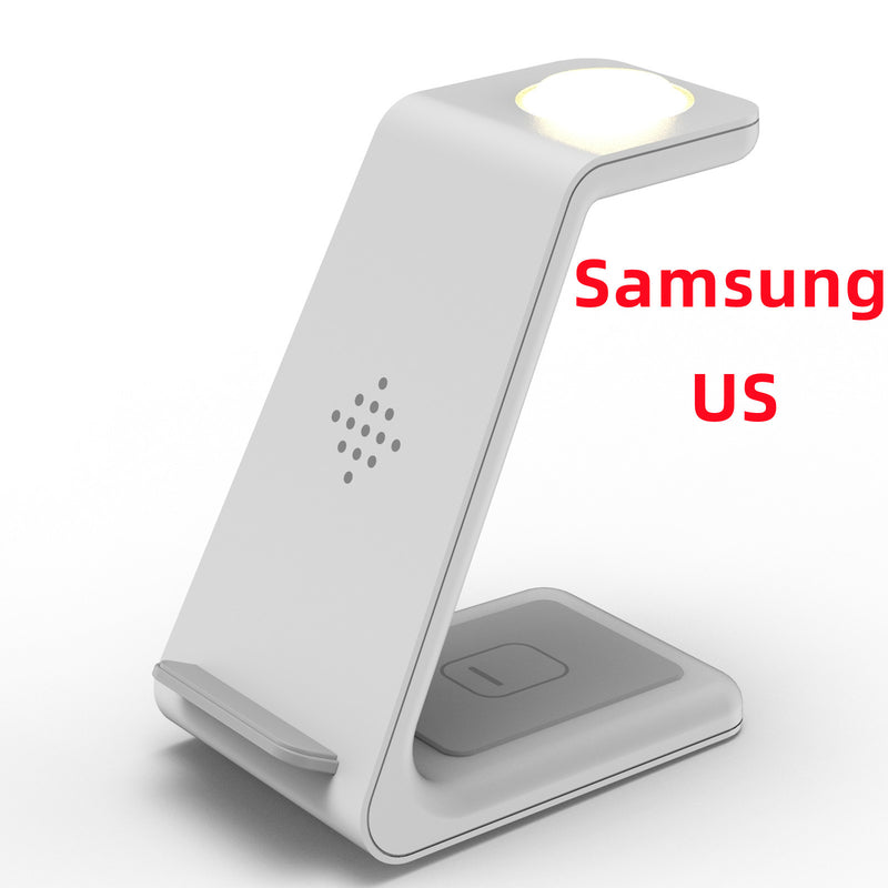 3 In 1 Fast Charging Station Wireless Charger Stand Wireless Quick Charge Dock For Phone Holder 71c60efb-4efd-4b88-8739-83744264c661