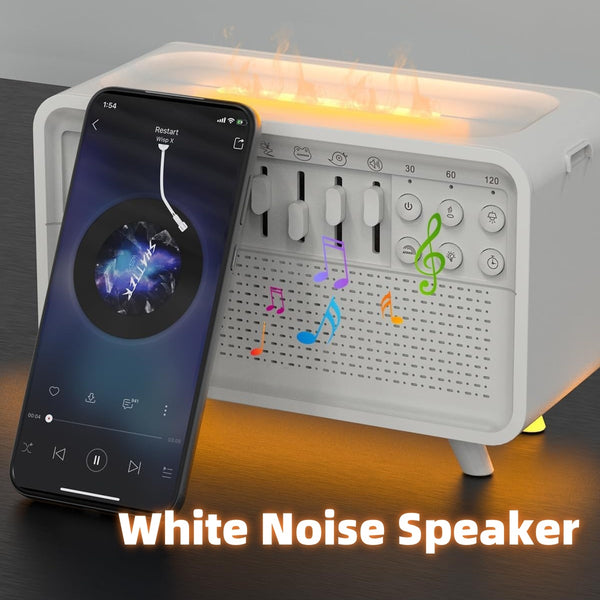 3 In 1 Bluetooth Speaker White Noise Sleep Night Light Humidifier All-in-one Machine Free Combination Of 8 Group Nature Sound 72ab3ae6-a1c4-4eea-a5a0-7f648ab03655