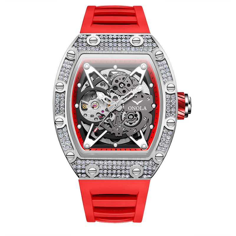 Fully-jewelled Automatic Mechanical Watch Men 73445c97-84c7-4912-b0f4-17c1eaf9d6f9