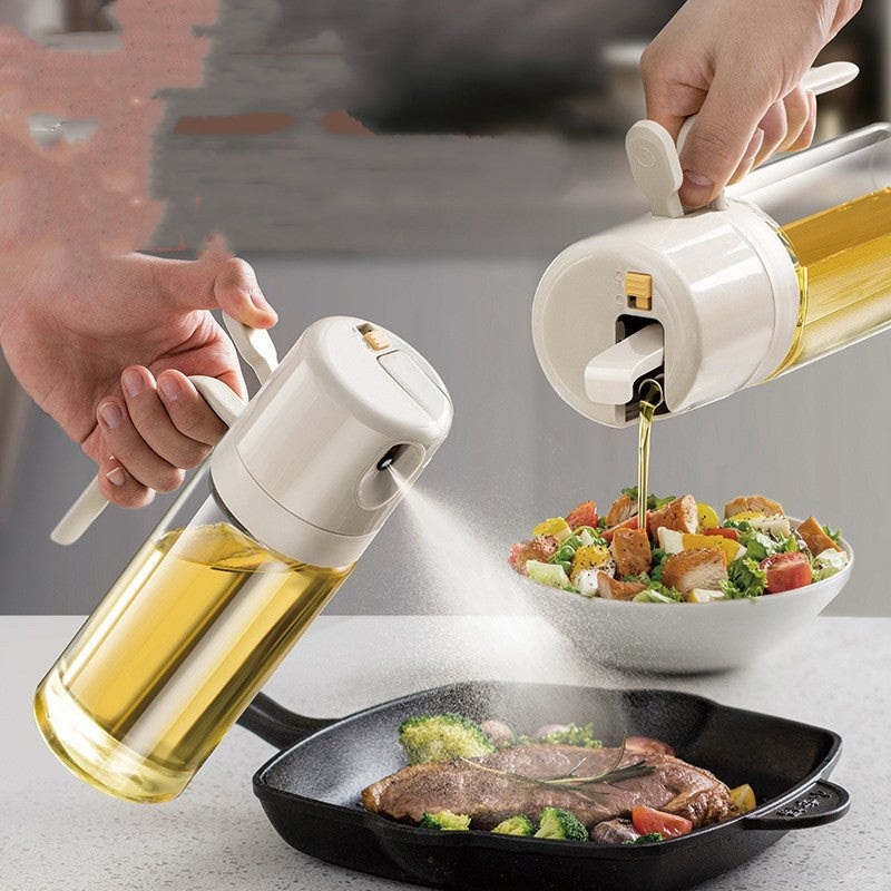 2 In 1 Oil Sprayer Bottle BBQ Cooking Oil Dispenser Olive Oil Pourers Sprayer Kitchen Baking Oil Mister Vinegar Bottle 734fcc24-0a95-4b49-9ce9-231e7fbbcd7b