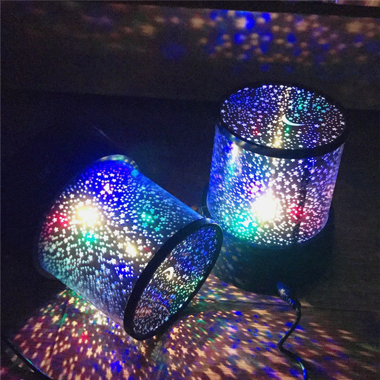 LED Night Light Projector Lamp Colorful Star Light (Random Color) 7385908936265
