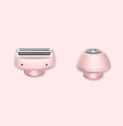 2 In 1 Hair Removal Epilator USB Rechargeable Trimmer Women Body Razor Face Leg Armpit Bikini Hand Pubic Shaver Hair Remover - NOMAN STORE LLC