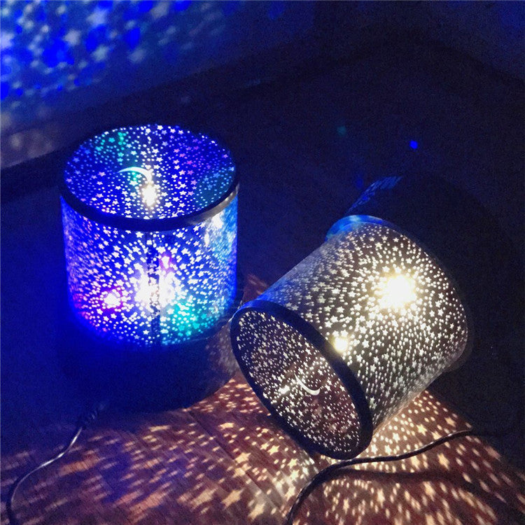 LED Night Light Projector Lamp Colorful Star Light (Random Color) 741147667488