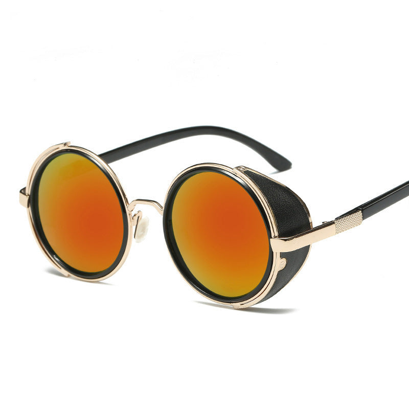 Round Retro Sunglasses Fashion UV Protection Sunglasses 77177a35-a5f4-402a-8ce1-cb2ab2d7095e