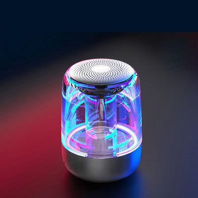 Portable Speakers Bluetooth Column Wireless Bluetooth Speaker Powerful Bass Radio with Variable Color LED Light 774513820620