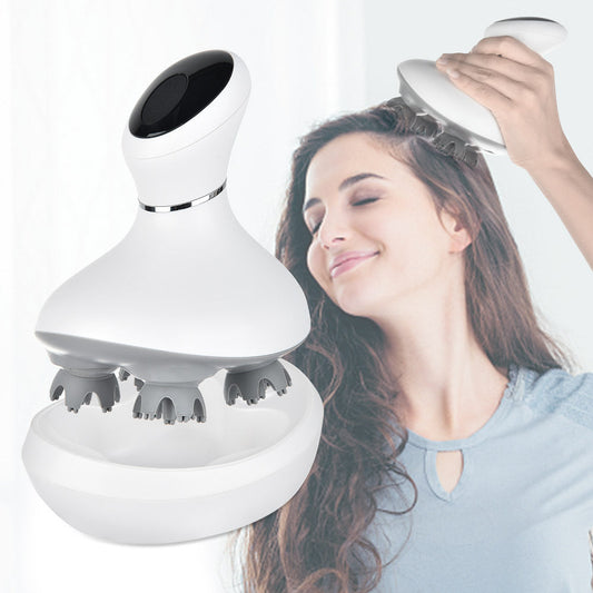 Rechargeable Waterproof Head Massager Electric Scalp Massager - NOMAN STORE LLC