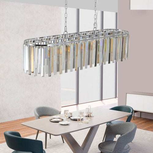 Modern Oval Crystal Chandelier Luxury Home Decor Fixtures - No Bulbs Unavailable Platform- Temu 7b0ebe72-8e8a-4261-857f-09ccc1c3b459