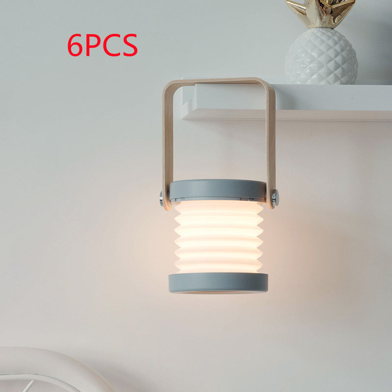 Foldable Touch Dimmable Reading LED Night Light Portable Lantern Lamp USB Rechargeable For Home Decor 7d033fee-e2c7-440d-a894-f1eff1a45730