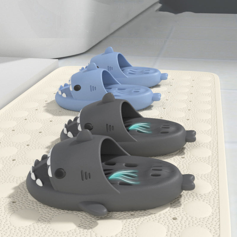 Shark Slippers With Drain Holes Shower Shoes For Women Quick Drying Eva Pool Shark Slides Beach Sandals With Drain Holes 7d9f728c-2e2a-41cf-a78b-b31988226d6f