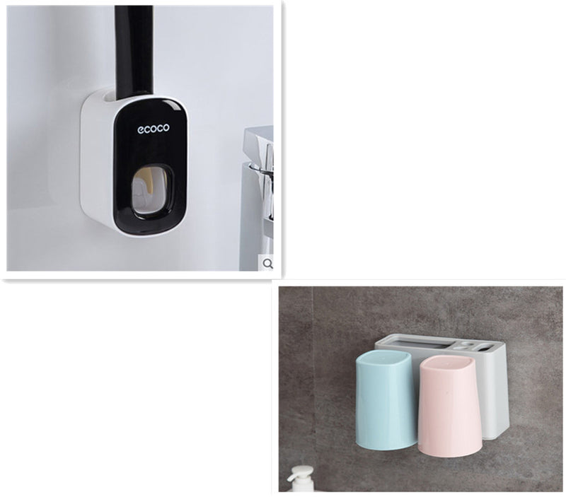 Wall Mounted Automatic Toothpaste Holder Bathroom Accessories Set Dispenser 7dbde8ed-4602-43bb-9924-c8d1288c3f10