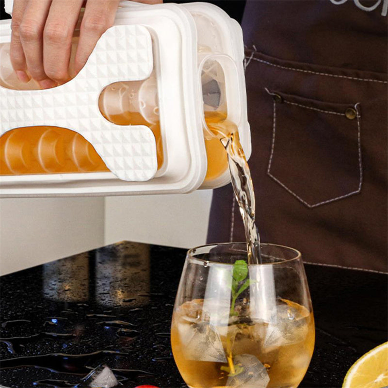 2in1 Portable Silicone Ice Ball Mold Ice Maker Water Bottle Ice Cube Mould Bottle Creative Ice Ball Diamond Curling Summer Kitchen Gadgets 7f489e41-f667-4188-8635-5d103eeaaf27